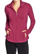 Old Navy Womens Active Compression Jackets - Fuchsia Findings