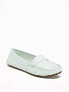 Old Navy Driving Loafers For Women - Mini Mint