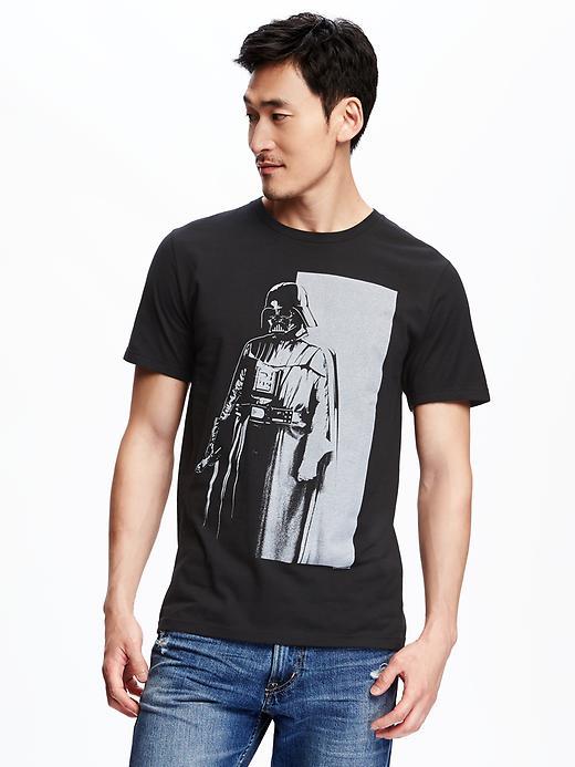 Old Navy Star Wars Darth Vader Graphic Tee For Men - Blackjack