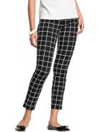 Old Navy Womens The Pixie Ankle Pants Size 2 Petite - Windowpane