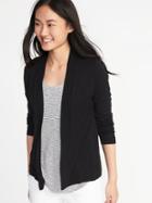 Old Navy Womens Open-front Sweater For Women Blackjack Size Xxl