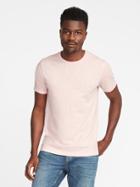 Old Navy Mens Soft-washed Crew-neck Tee For Men Light Pink Size Xxl