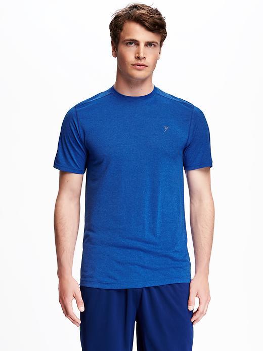 Old Navy Go Dry Performance Crew Neck Tee For Men - Prize Winner Polyester