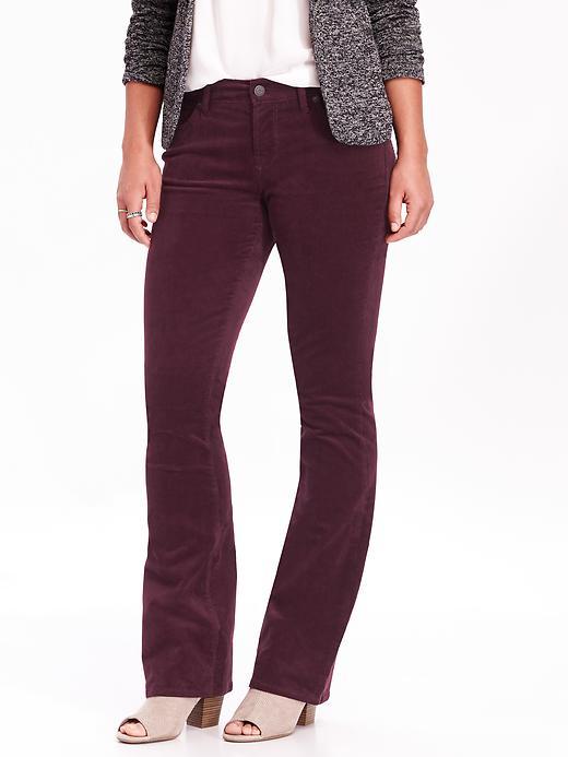 Old Navy Womens Curvy Boot Cut Cords Size 12 Regular - Getting Figgy With It