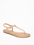 Old Navy Womens T-strap Sandals For Women Vachetta Size 8