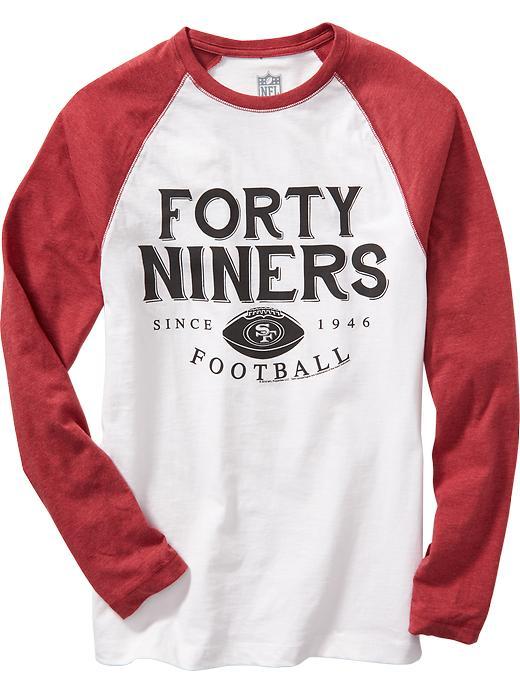 Old Navy Nfl Raglan Sleeve Shirt Size Xxl Big - 49ers