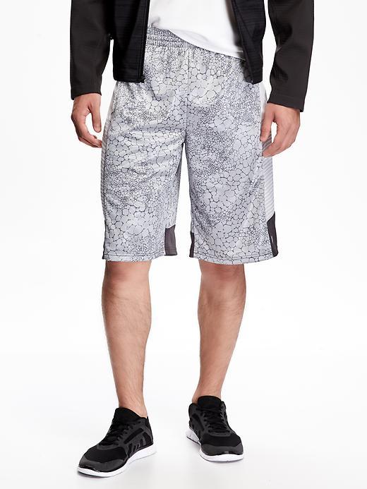 Old Navy Mens Basketball Shorts 12&quot; Size Xxl Big - Cloud Cover