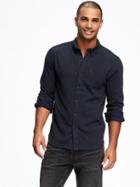 Old Navy Button Front Jersey Shirt For Men - In The Navy