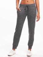 Old Navy Go Dry Cool Drawstring Joggers For Women - Dark Charcoal Gray