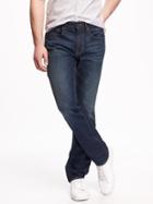 Old Navy Mens Slim Built-in-flex Jeans For Men Dark Wash Size 36w