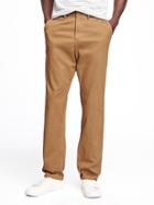 Old Navy Built In Flex Slim Khakis For Men - Bandolier Brown