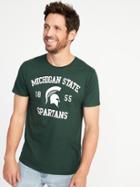 Old Navy Mens College-team Graphic Tee For Men Michigan State Size M