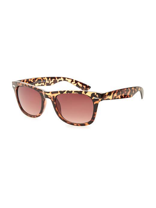 Old Navy Classic Retro Sunglasses For Women - Tortoise Shell