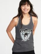 Old Navy Womens Nfl Retro-team Racerback Tank For Women Raiders Size Xxl