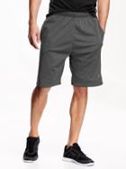 Old Navy Mens Go-dry Mesh Shorts For Men (10) Volcanic Ash Size M