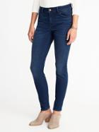 Old Navy Womens Mid-rise Secret-soft Rockstar Jeans For Women Jackson Size 8