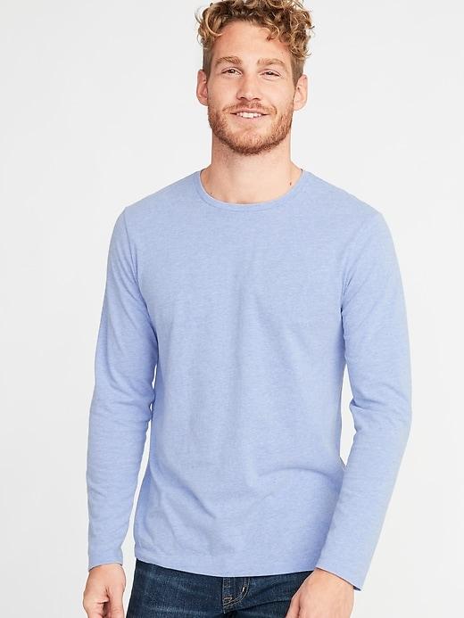 Old Navy Mens Soft-washed Crew-neck Tee For Men Peri Party Size Xxl