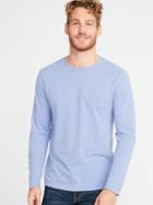 Old Navy Mens Soft-washed Crew-neck Tee For Men Peri Party Size Xxl