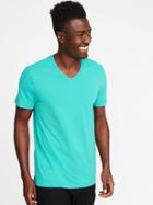 Old Navy Mens Soft-washed Perfect-fit V-neck Tee For Men Endless Summer Size L