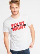 Old Navy Mens Holiday Humor Graphic Tee For Men Fly By Night Size S