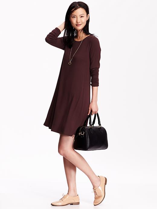 Old Navy Womens Swing Dresses Size L Petite - Rich Rec