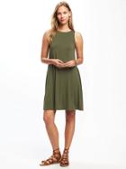 Old Navy Jersey Swing Dress For Women - Hunter Pines