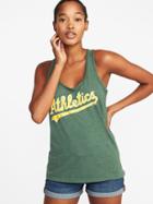 Old Navy Womens Mlb Team Racerback Tank For Women Oakland Athletics Size Xl