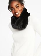 Faux-fur Snood Scarf For Women