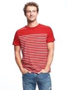 Old Navy Soft Washed Seamed Yoke Tee For Men - Robbie Red