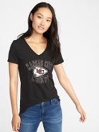Old Navy Womens Nfl Team Graphic V-neck Tee For Women Chiefs Size Xxl