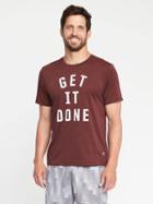 Old Navy Graphic Go Dry Performance Tee For Men - Wine Tasting