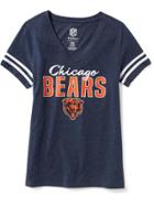 Old Navy Womens Nfl Team V-neck Tee For Women Bears Size Xs