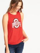Old Navy Womens College-team Graphic High-neck Tank For Women Ohio State Size Xs