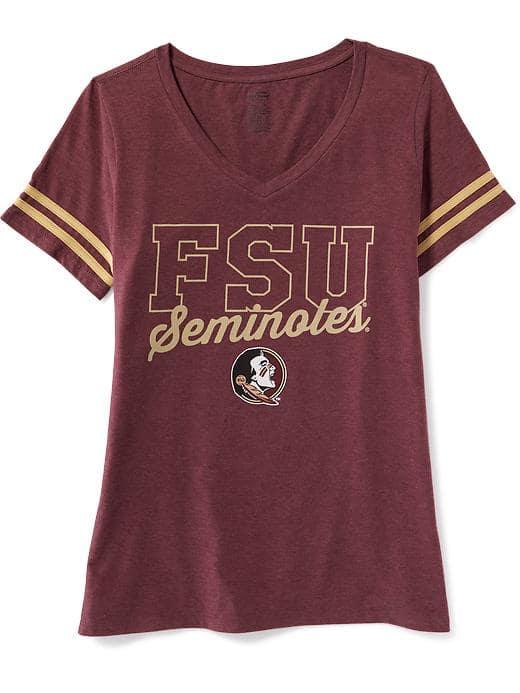 Old Navy Ncaa Varsity Style Tee For Women - Florida State