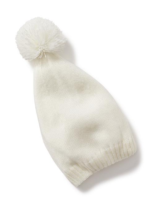 Old Navy Pom Pom Gnome Knit Cap - Sea Salt