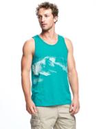 Old Navy Graphic Tank For Men - Reef History Of Time