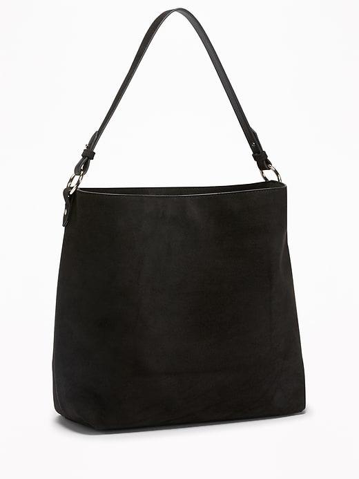 Old Navy Womens Slouchy Hobo For Women Black Size One Size