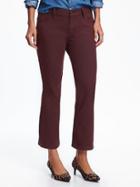 Old Navy Mid Rise Cropped Flare Jeans For Women - Raisin For Living