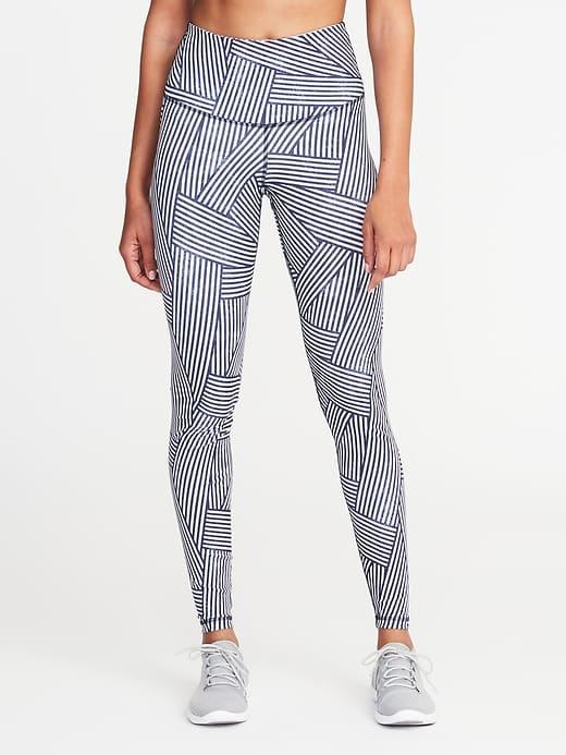 High-rise Compression Leggings For Women