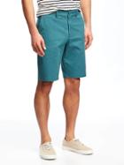 Old Navy Slim Built In Flex Ultimate Khaki Shorts For Men 10 - River Of Dreams