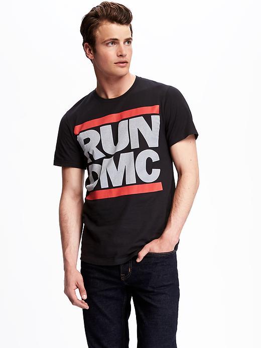 Old Navy Run Dmc Graphic Tee For Men - Blackjack