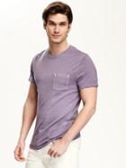 Old Navy Garment Dyed Pocket Tee For Men - Night Orchid