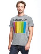 Old Navy Polaroid Graphic Triblend Tee For Men - Heather Gray
