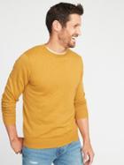 Old Navy Mens Crew-neck Sweater For Men Definitely Dijon Size M