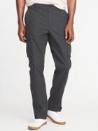 Old Navy Mens Straight Lived-in Built-in Flex Cargos For Men Panther Size 28w