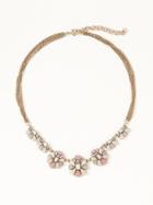 Old Navy Multi Strand Beaded Brooch Necklace For Women - Pinky Promise