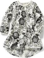 Old Navy Printed Ruffle Dress Size 12-18 M - Cool Multi