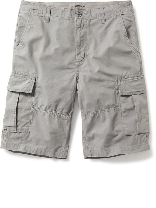 Old Navy Long Cargo Shorts 12&quot; Size 44w Big - Earl Gray