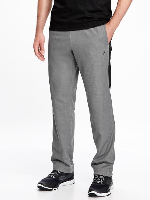 Old Navy Go Dry Tech Fleece Pants For Men - Heather Grey
