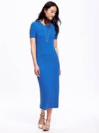 Old Navy Rib Knit Bodycon Midi For Women - The Cerulean Life